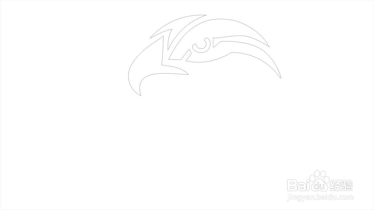 鹰怎么画才好看
