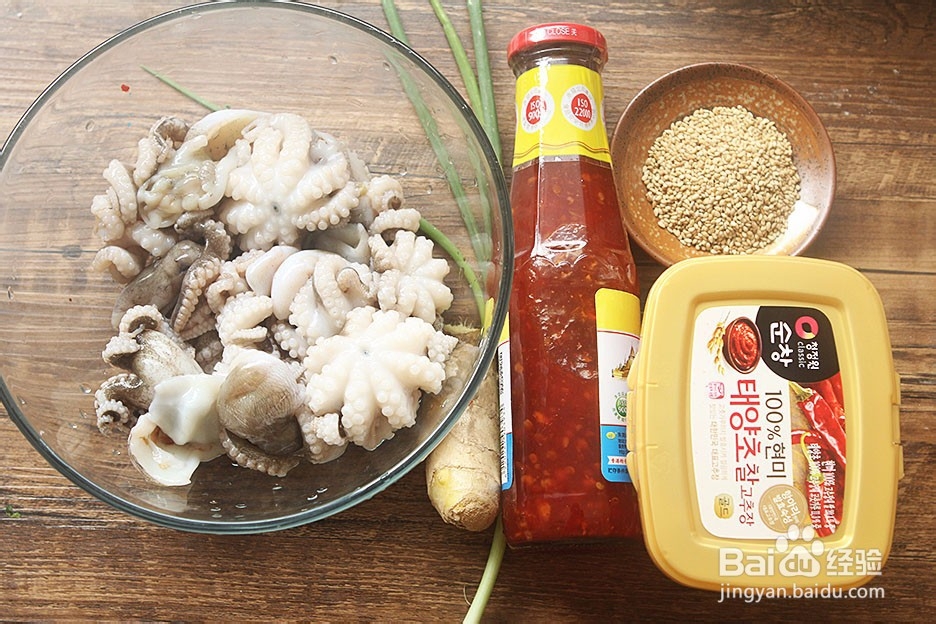 美味甜辣八爪鱼