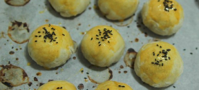 蛋黄酥制作步骤