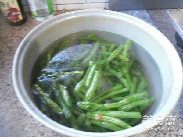 肉末煸炒四季豆