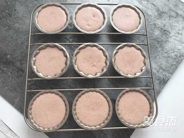 红曲芝士小蛋糕