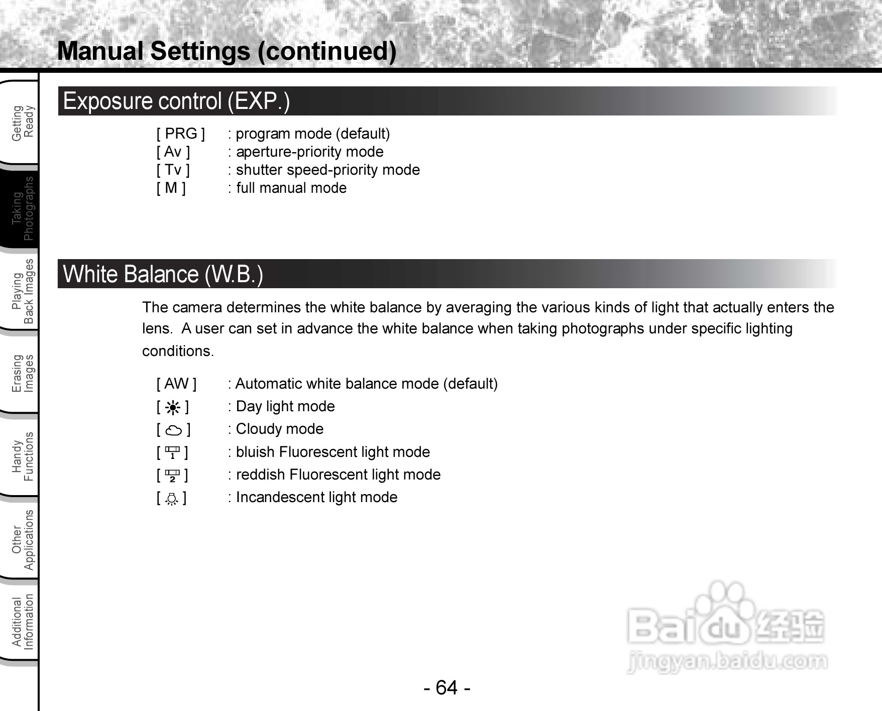 东芝PDR-3300数码相机使用说明书:[7]