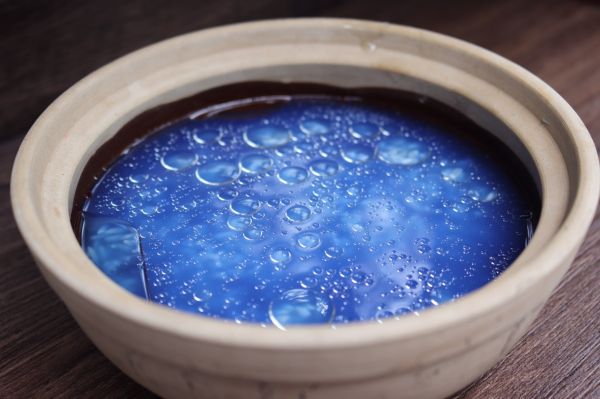 碳火蝶豆兰牛肉饭