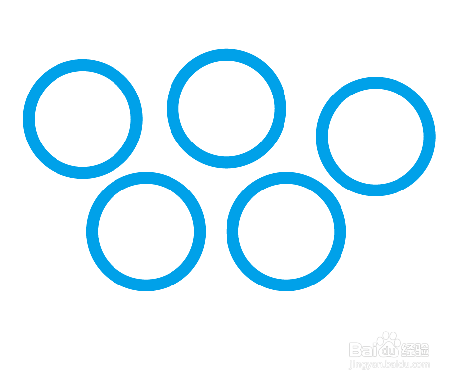【AI技巧】用AI绘制奥运五环