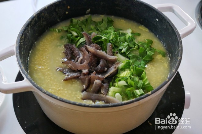 金汤小米粥怎么做