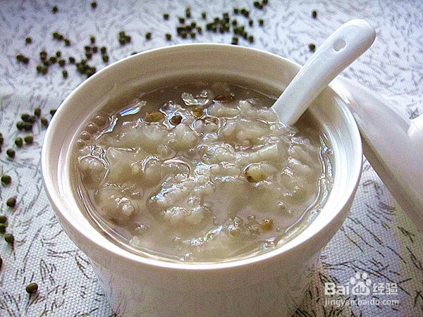银耳绿豆汤的做法
