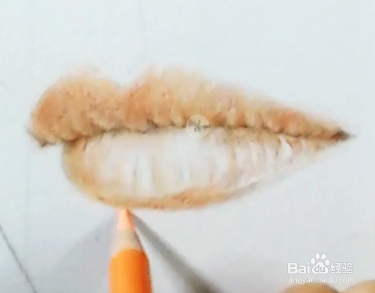 彩铅超写实教程 | 如何画好嘴巴(海清)