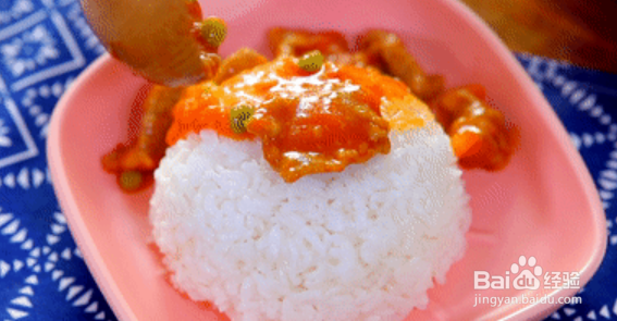 怎么做出营养的茄汁牛腩盖饭?