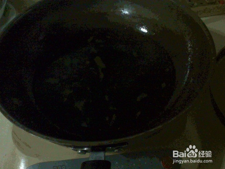 怎样用炒茄子油锅做清汤吃大饼
