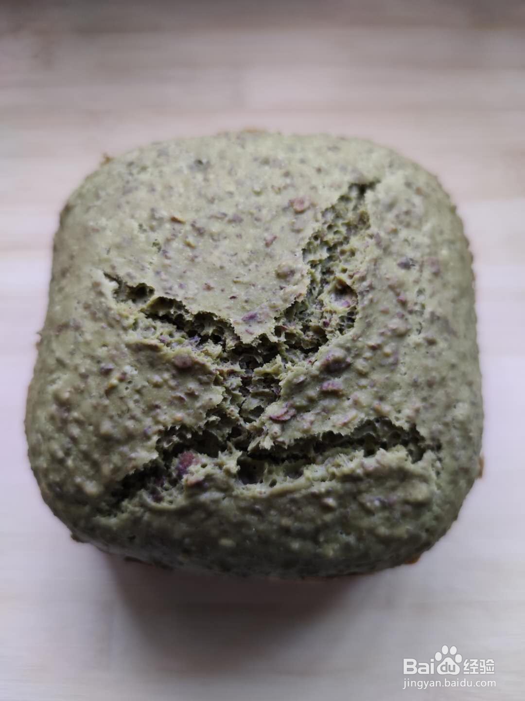 燕麦抹茶牛奶面包