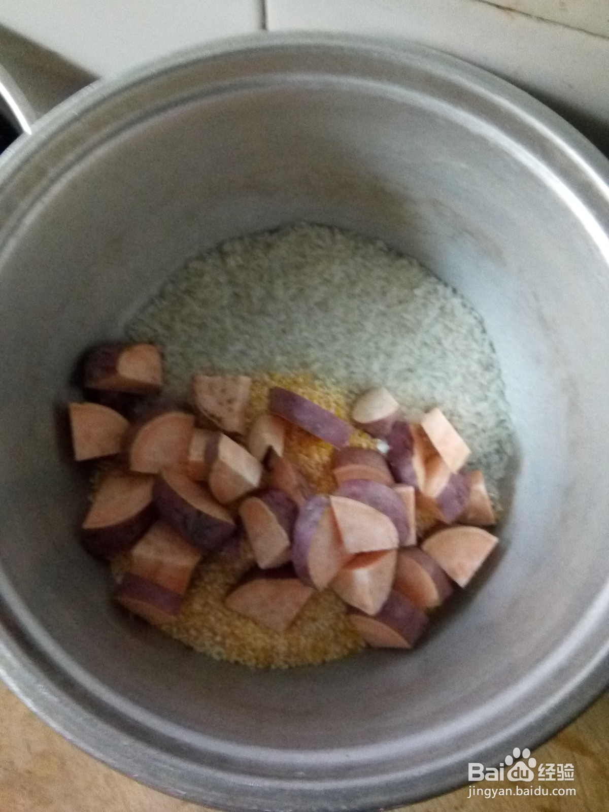 早餐地瓜两参粥