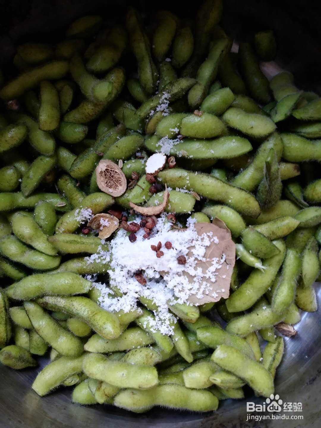 煮毛豆的做法