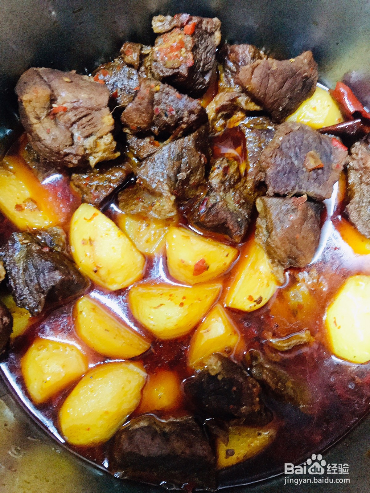 牛肉烧土豆的做法