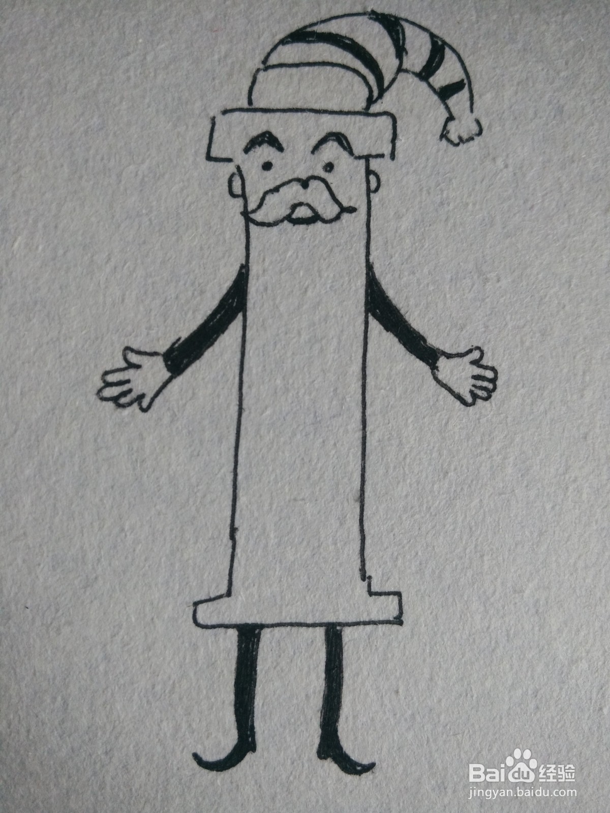 怎么画卡通字母“I”的简笔画过程