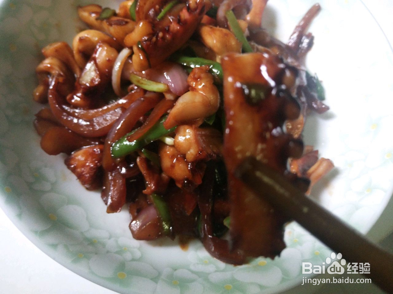 酱爆鱿鱼须的做法