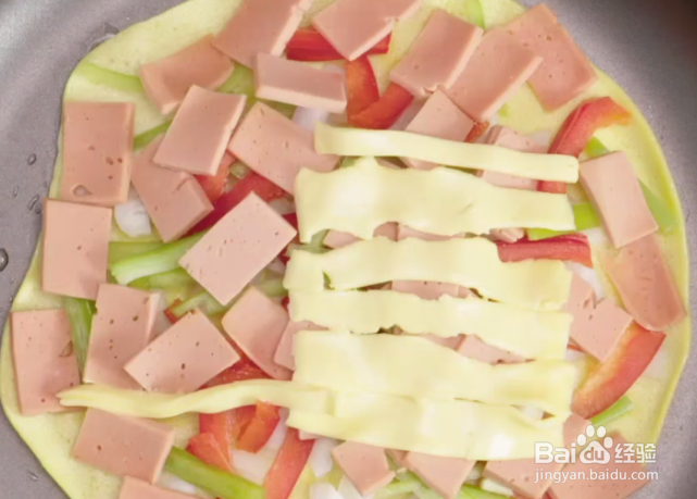 什锦鸡蛋披萨饼的做法