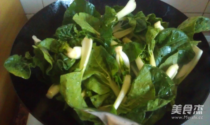 鲜香菇白菜汤