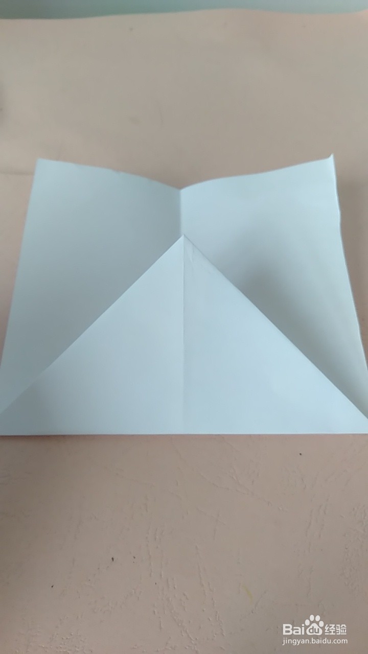 简易纸飞机折叠方法