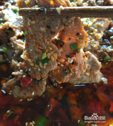 水煮牛肉的做法