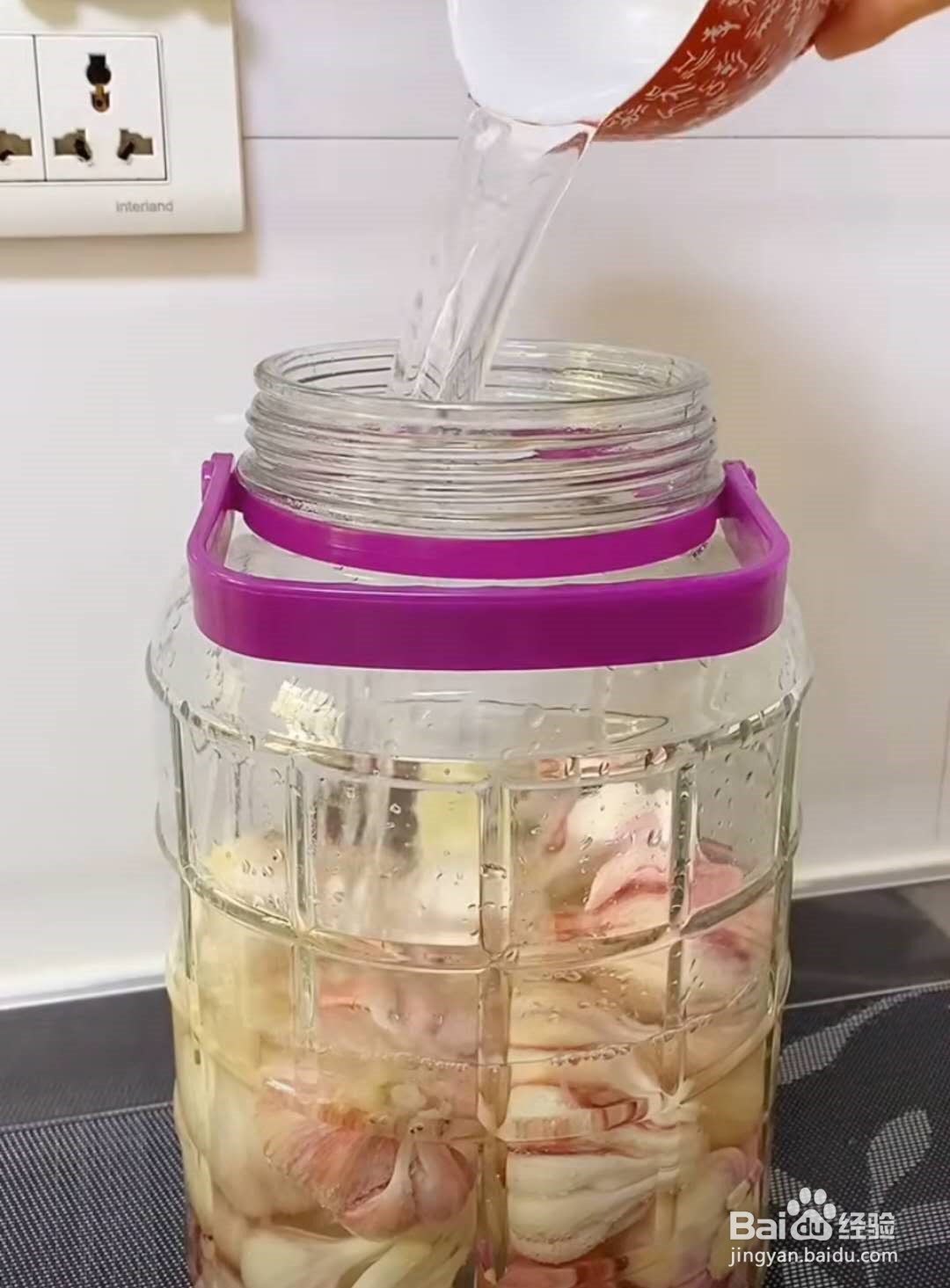 糖醋蒜的做法