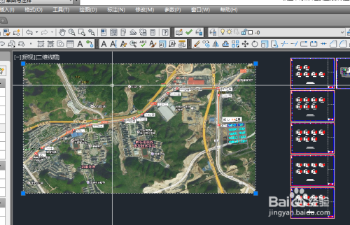 #CAD#-CAD如何插入地图作为底图
