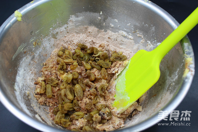 朗姆酒葡萄干椰蓉饼干