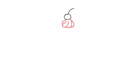 怎么画奶油泡芙甜点