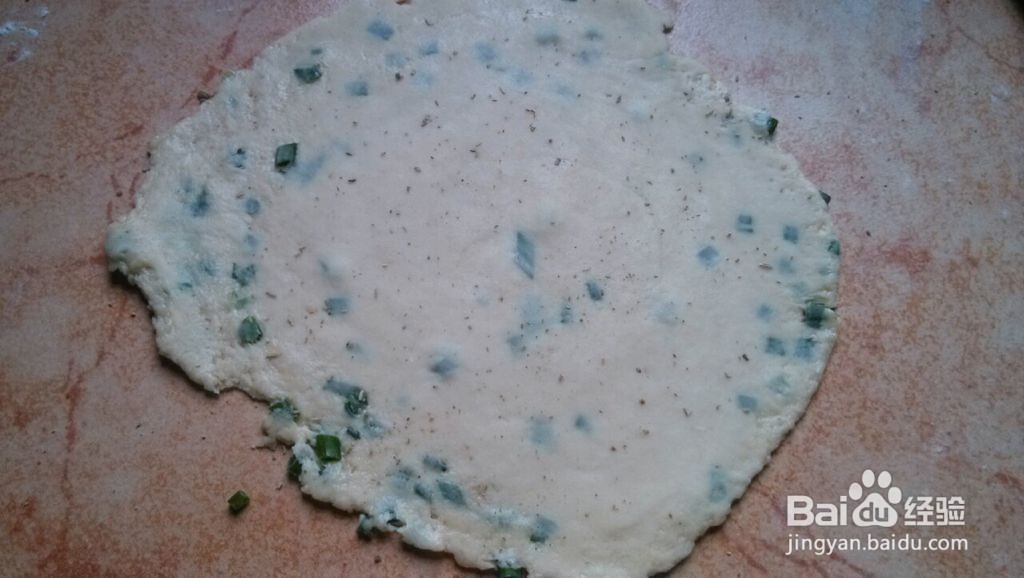 香葱花饼的做法