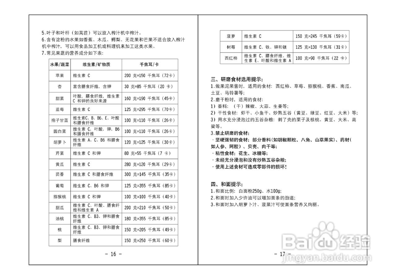 九阳JYZ-E7A榨汁机使用说明书