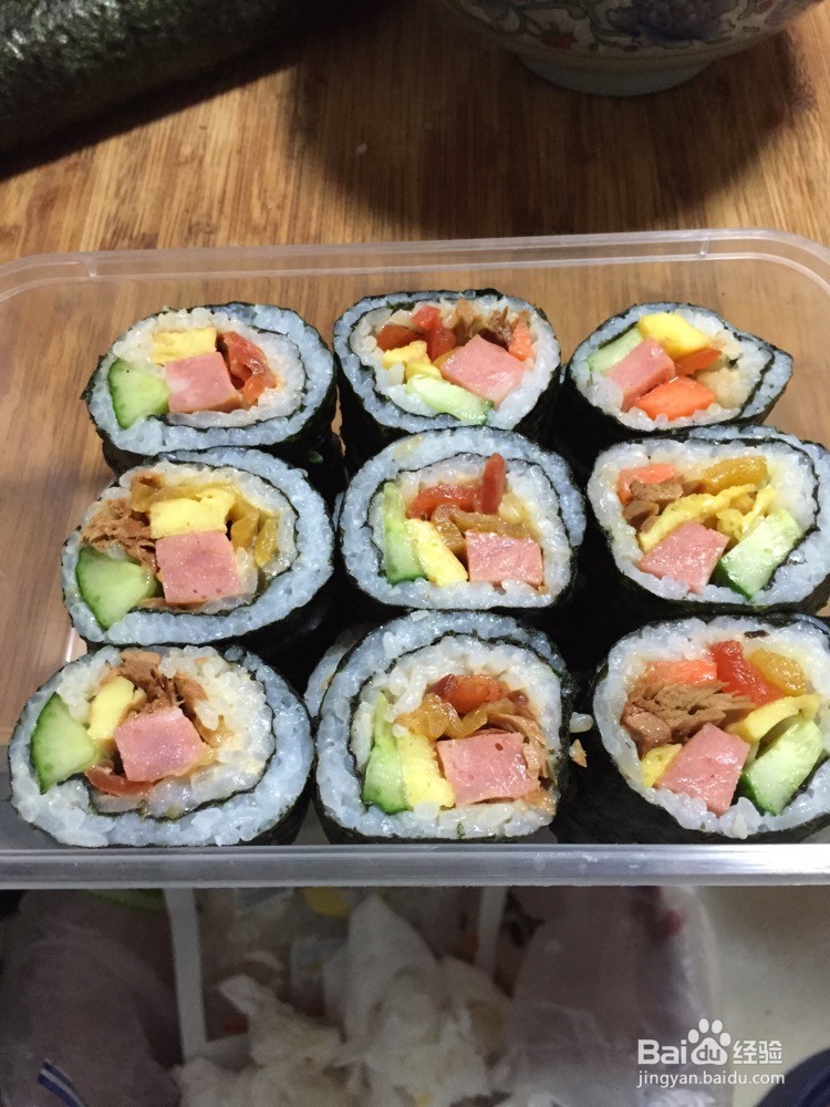 自制寿司的做法