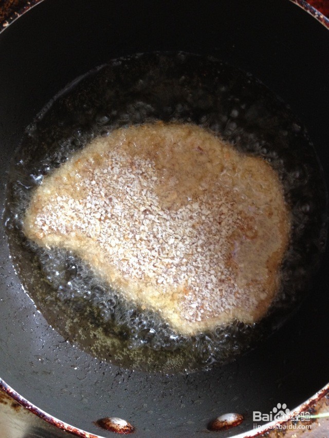 煎炸黑椒猪扒的做法