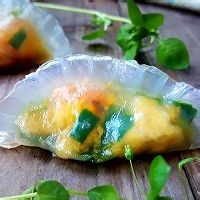 如何做出好吃又营养的水晶韭菜蛋饺?