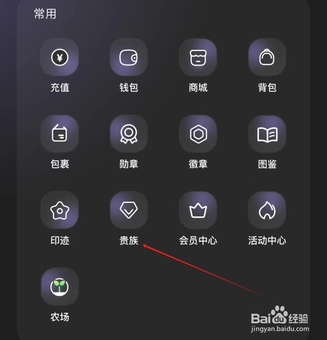 撕歌如何查看贵族