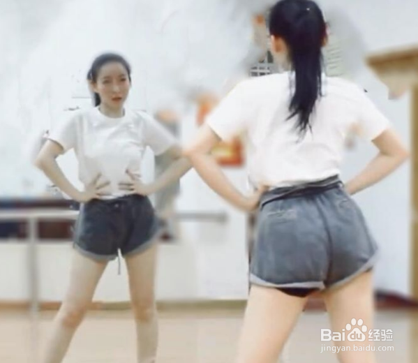 舞蹈教程视频镜面分解