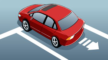 后视镜里看到的前门把手是不是对应车后轮