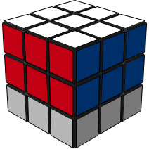 拼三阶魔方l的口诀是什么