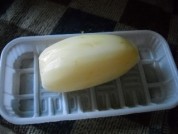 蒜蓉菜心拌茄汁藕片--做法