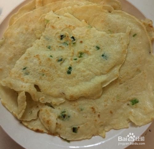 摊折饼面糊怎么做