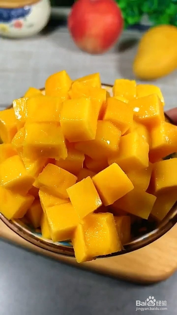 如何制作芒果果冻？