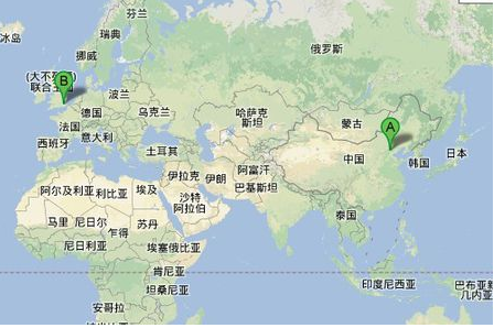 英国在地图的什么地方