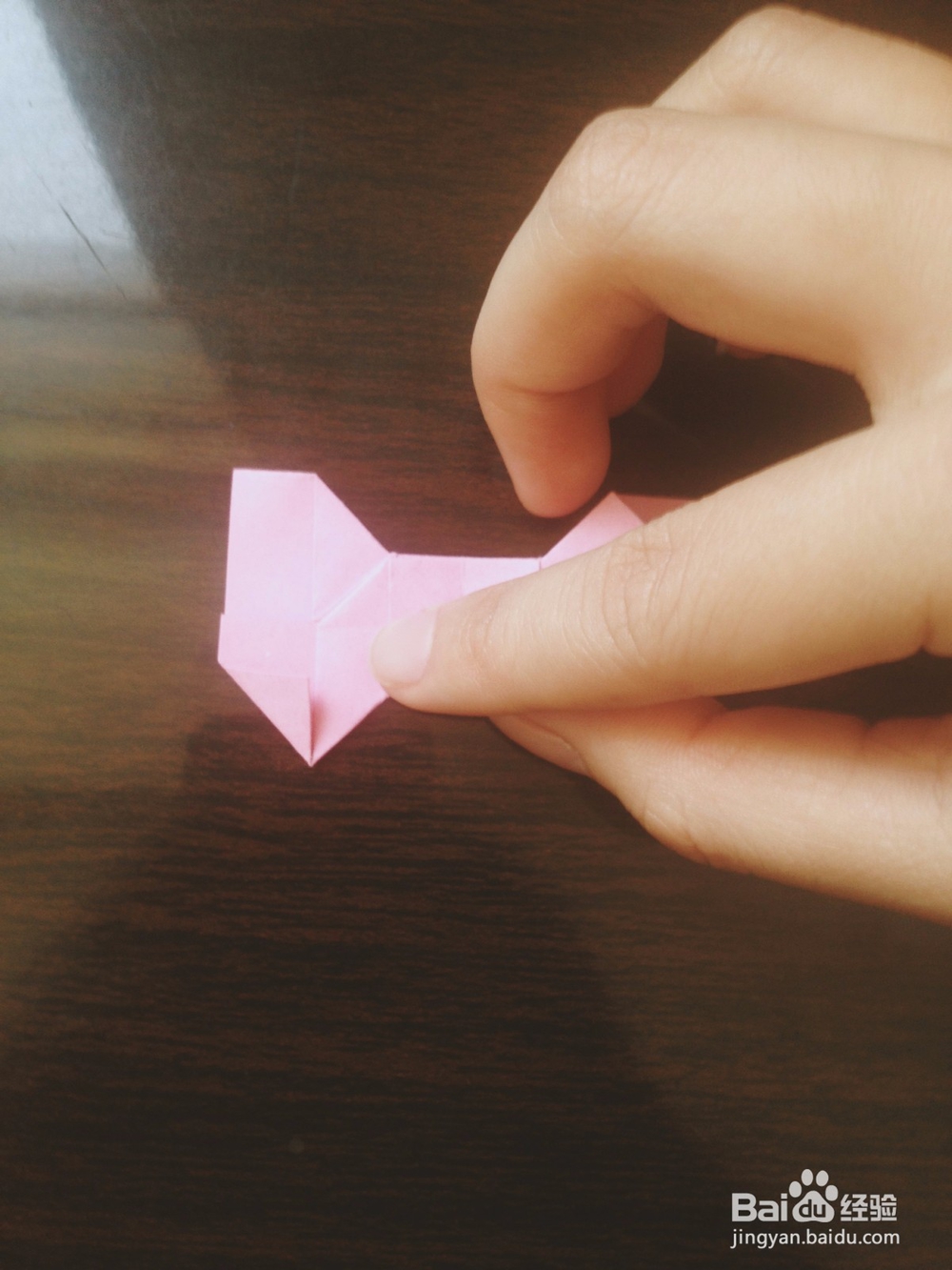 折纸图解教程—蝴蝶结