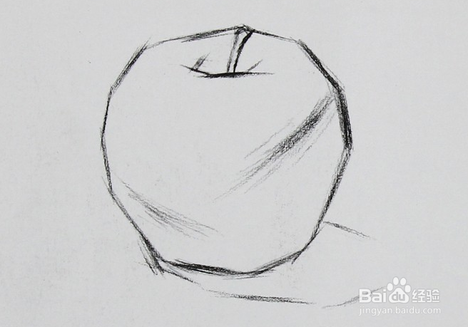 <b>怎么画个素描苹果</b>