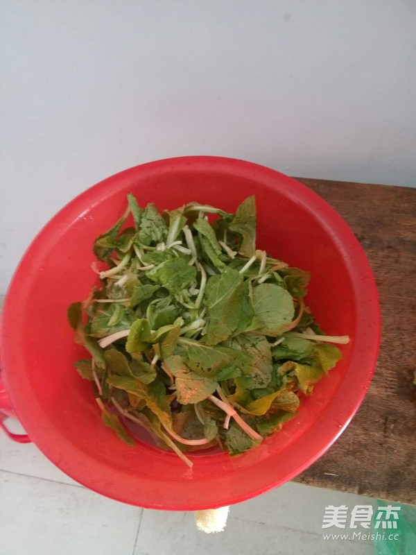 蒜炝小白菜的做法