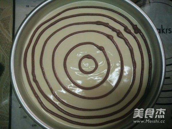 拉花轻乳酪蛋糕