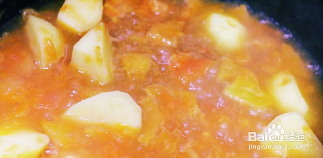 西红柿土豆汤的做法