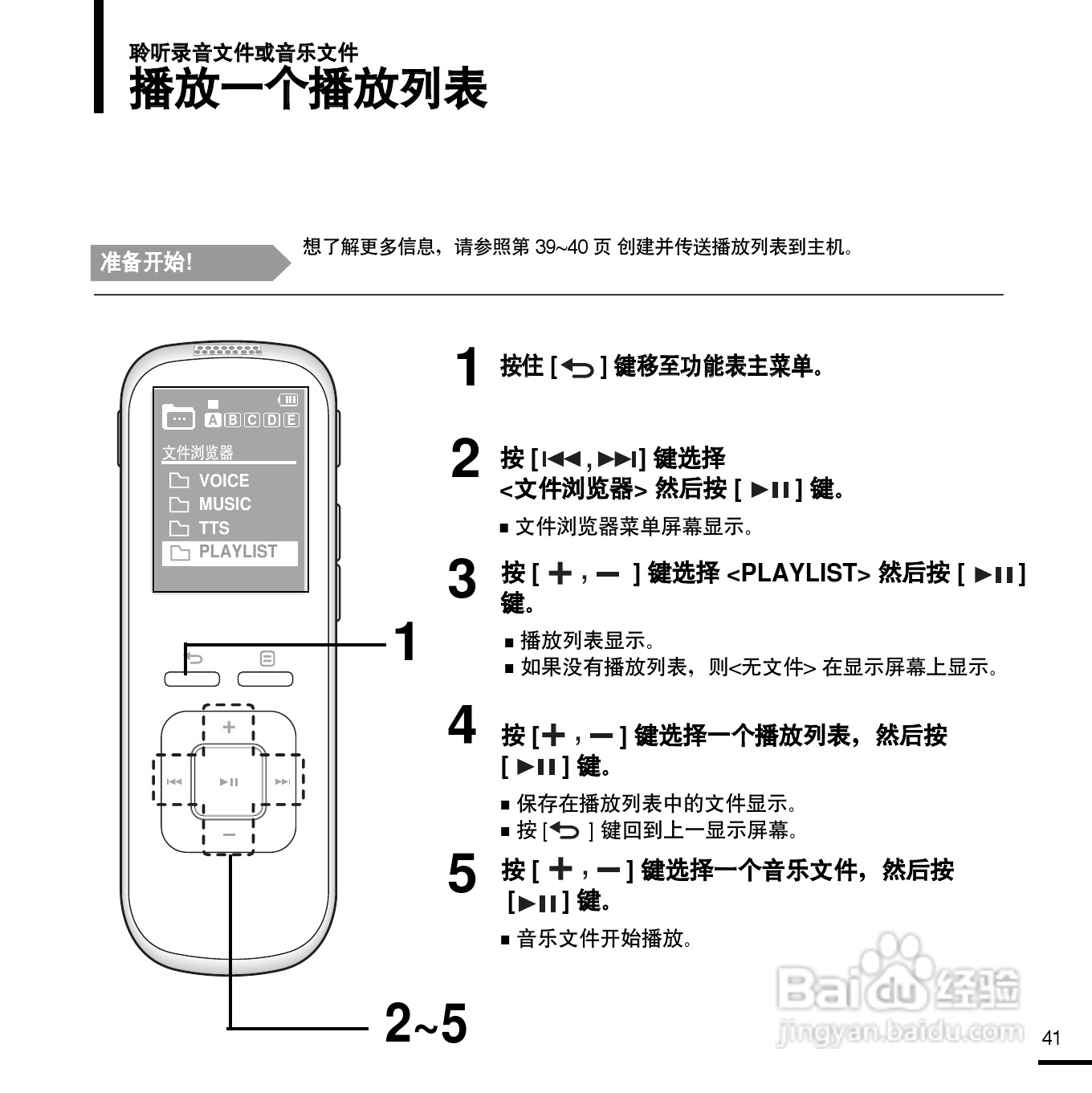 三星YV-150录音笔使用说明书:[5]