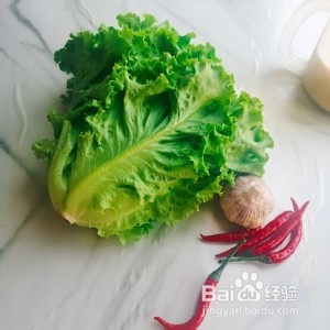 蒜汁蚝油生菜