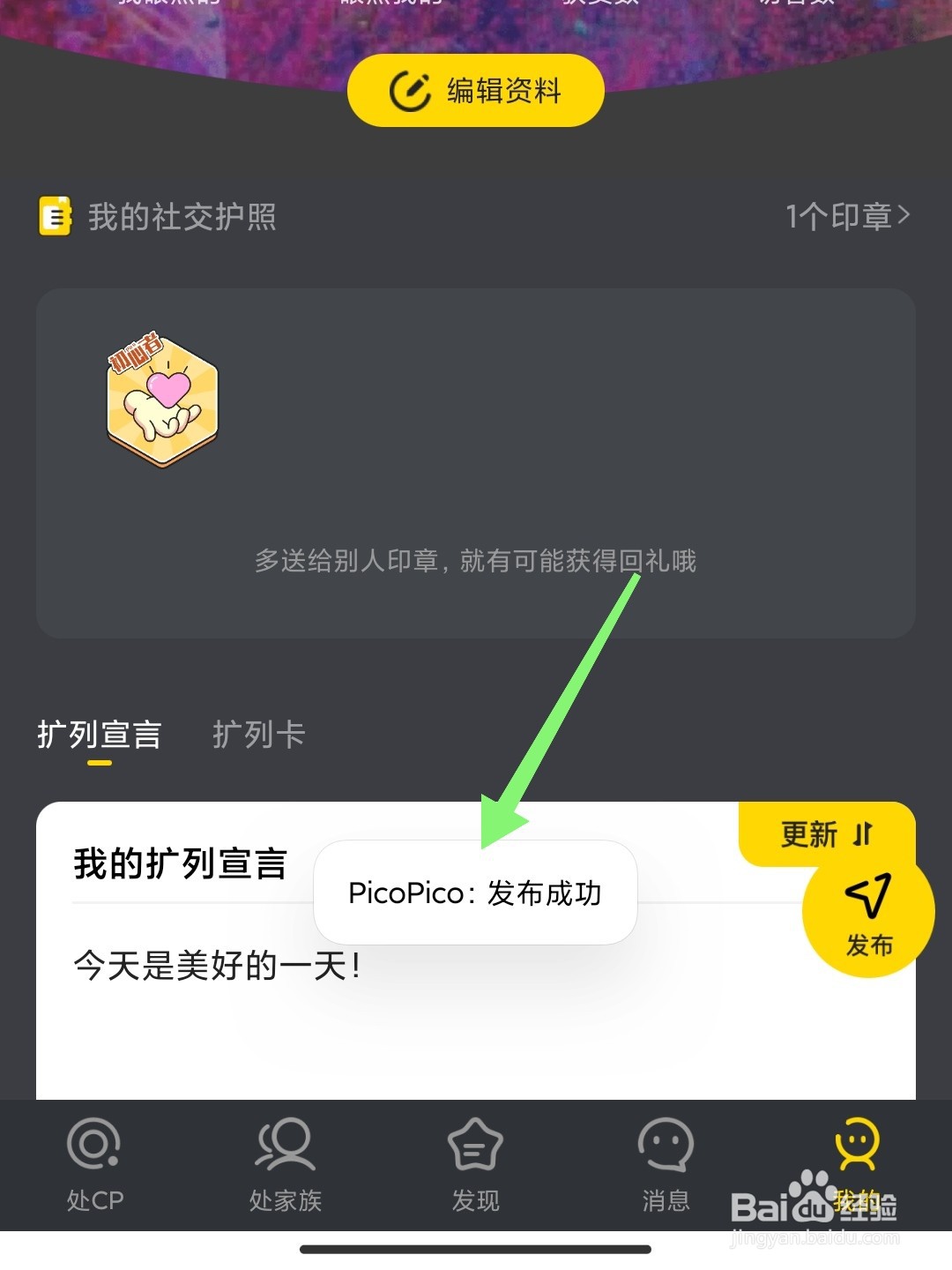 PicoPico扩列宣言怎么写
