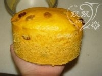 南瓜发糕类似奶酪,色香俱全