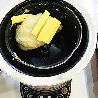 Q版毛毛虫肉松面包